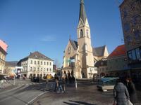 Die Jakobskirche in Villach.