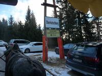 Ab Oberkatschberg liegt etwas mehr Schnee.