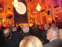 Während des Neujahrskonzertes