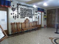 Im Eingang in die Kaiservilla von Bad Ischl.