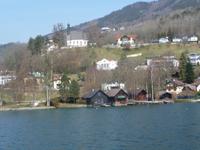 Ufer am Mondsee.