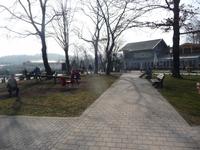 Nach dem Mittagessen ein kleiner Spaziergang am Chiemsee.