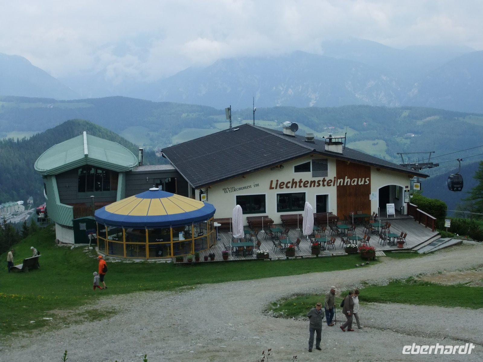 Das Liechtensteinhaus auf dem Hirschenkogel