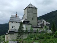 Blick zurück zur Burg Mauterndorf