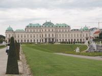  Schloss Belvedere, Rückansicht