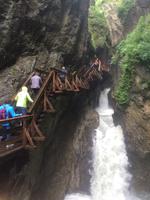 Aufstieg in die Sigmund-Thun-Klamm