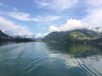 bei der Schiffsrundfahrt auf dem Zeller See