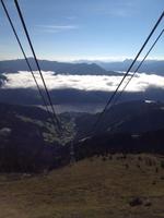 Auffahrt auf die Schmittenhöhe