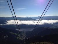 Auffahrt auf die Schmittenhöhe