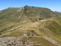 bis da hoch auf den Gipfel und noch etwas weiter ging unsere Wanderung
