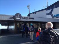 Gipfelbahn die uns die letzte Etappe auf das Kitzsteinhorn bildet