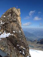 Blick auf einen Zipfel des Kitzsteinhorns
