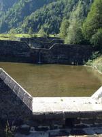 Staustufe auf dem Weg zur Sigmund-Thun-Klamm
