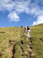 steiler Anstieg am letzten Tag