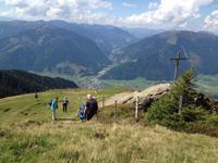 letzter gemeinsamer Abstieg am Nachmittag