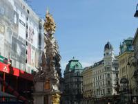 Die Pestsäule am Graben