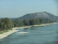 Fahrt über die Donau
