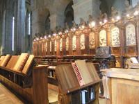 Barockes Chorgestühl in der Stiftskirche