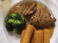 Das Hüftsteak ist ganz zart