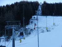 Mit der Seilbahn wollen wir auf den Hirschenkogel