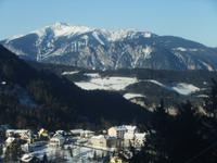Blick zum Schneeberg