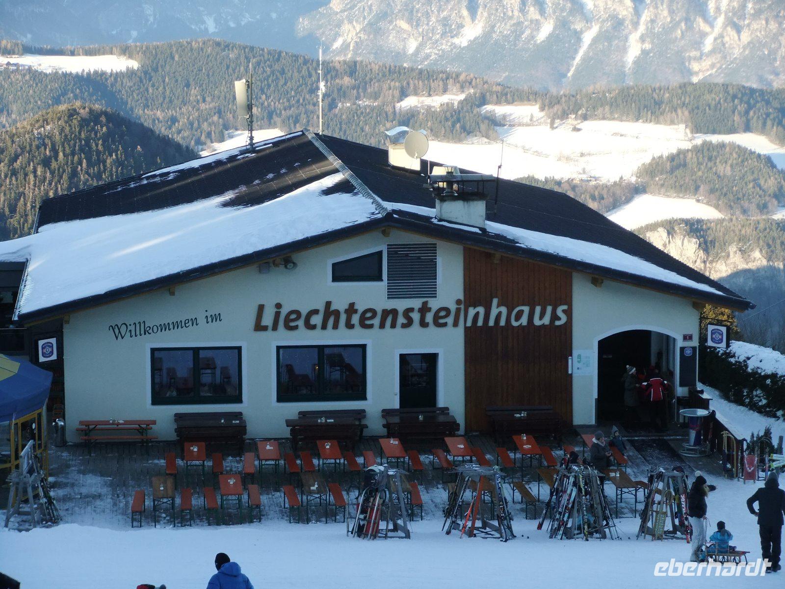 Das Liechtensteinhaus auf dem Hirschenkogel