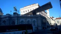 Wien- Stadtrundfahrt, Blick auf die Albertina
