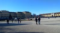 Wien, Spaziergang am Schloss Schönbrunn