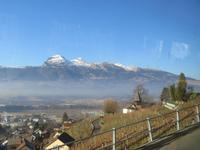 Auffahrt nach Triesenberg