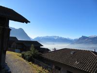 Blick übers Rheintal gen Schweiz