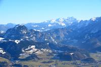 122 Roßfeldhöhenstraße-Schwarzer Berg, Lammertal am Tennengebirge und Hoher Dachstein