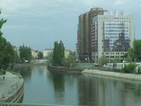 Fahrt über den Donaukanal