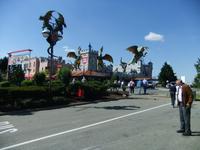 Unsere letzte Rast bei der Anreise machen wir in Merlins Kinderwelt