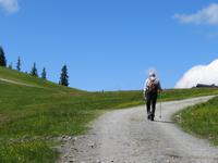 Wandersmann auf Tour