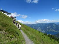 Letzter Anstieg zum Ziel