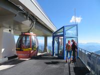 Ankunft mit der zweiten Bahn