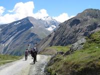 Abstieg zur Gletscherbahn
