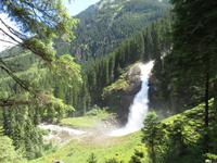 Der mittlere Wasserfall