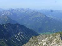 Blick vom Nebelhorn