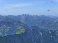 Blick vom Nebelhorn