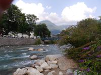 Meran - die Passer an den Promenaden