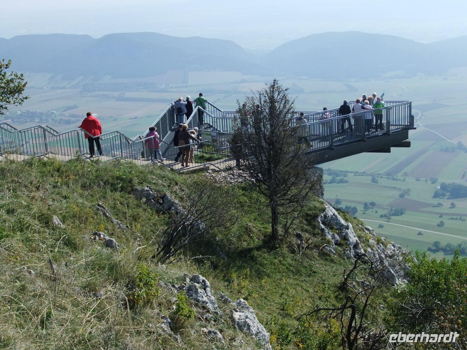 Auf dem Skywalk