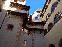 Innenhof im Schloß Matzen.