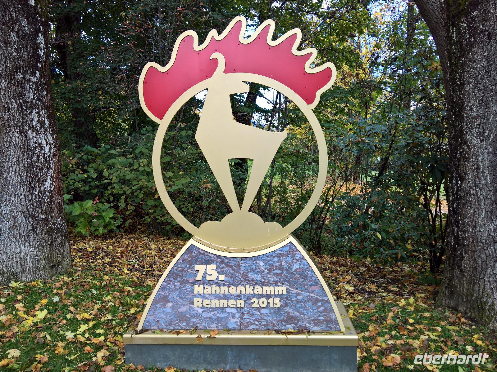 Kitzbühel und der Hahnenkamm.