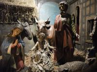 Die Krippe in der Puchberger Kirche
