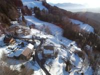 Blick vom Pfänder aus der Bahn