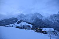 003 Abtenau, erster Morgen am Tennengebirge