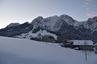 046 Abtenau,  Schober, Traunstein, Schallwand und Tagweide