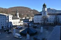 060 Salzburg, Blick auf den Residenzplatz