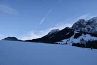 080 Abtenau, Blick auf das Tennengebirge